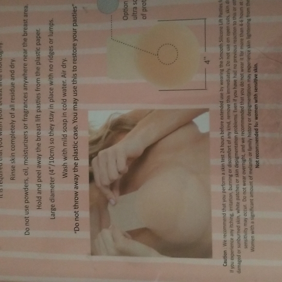 NWT Magic Curves  smooth silicone lift pasties - Picture 7 of 8